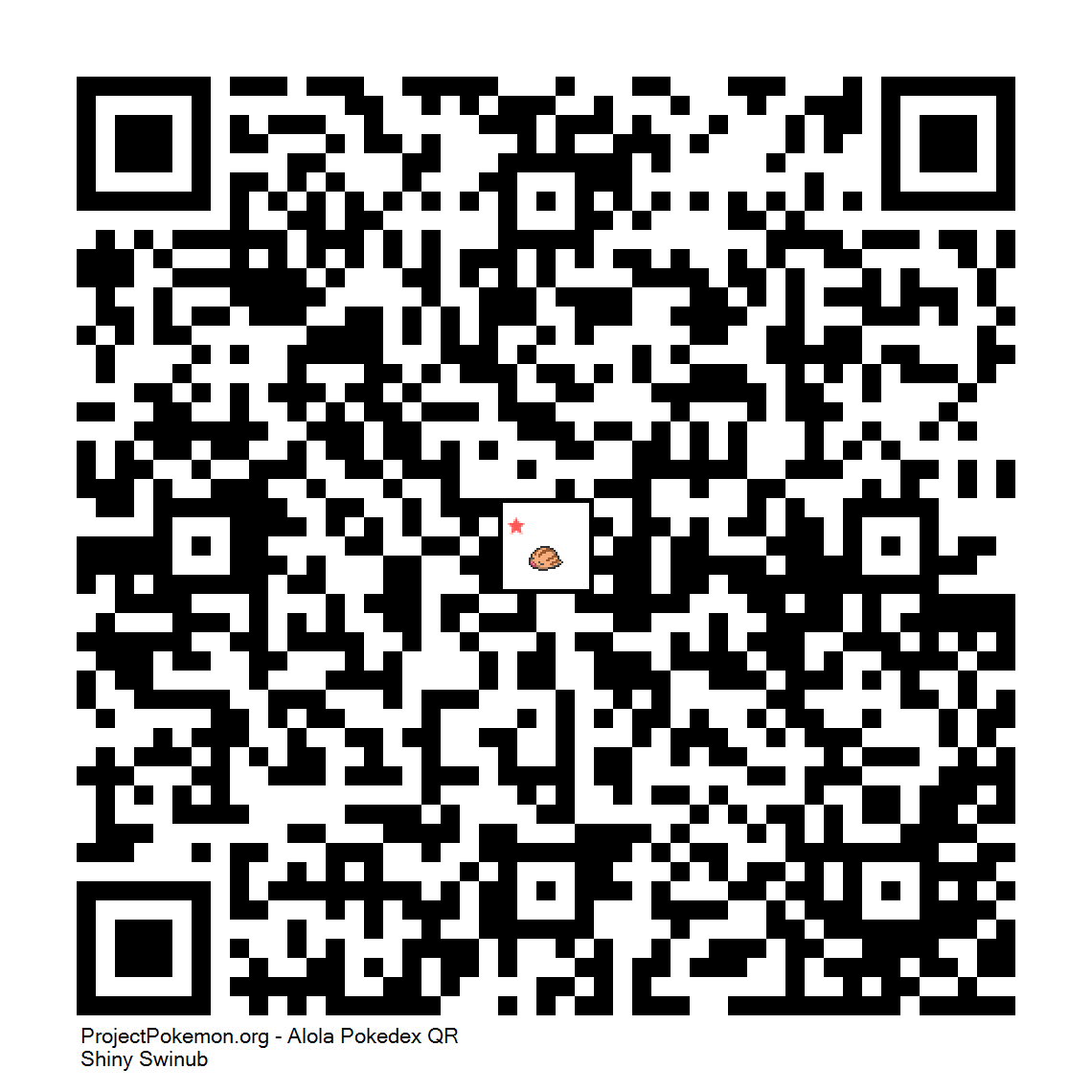 Cdigo QR de Swinub variocolor